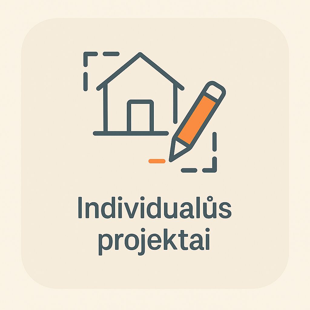 individualūs karkasinių namų projektai
