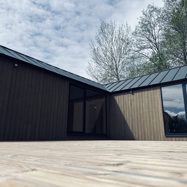 50 m² karkasinis namas, Vilemų k., Kauno rajone