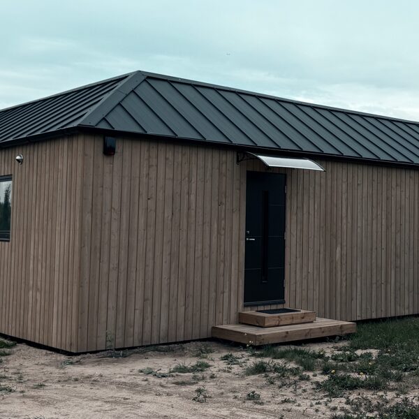 50 m² karkasinis namas, Zacišiaus k., Kauno rajone